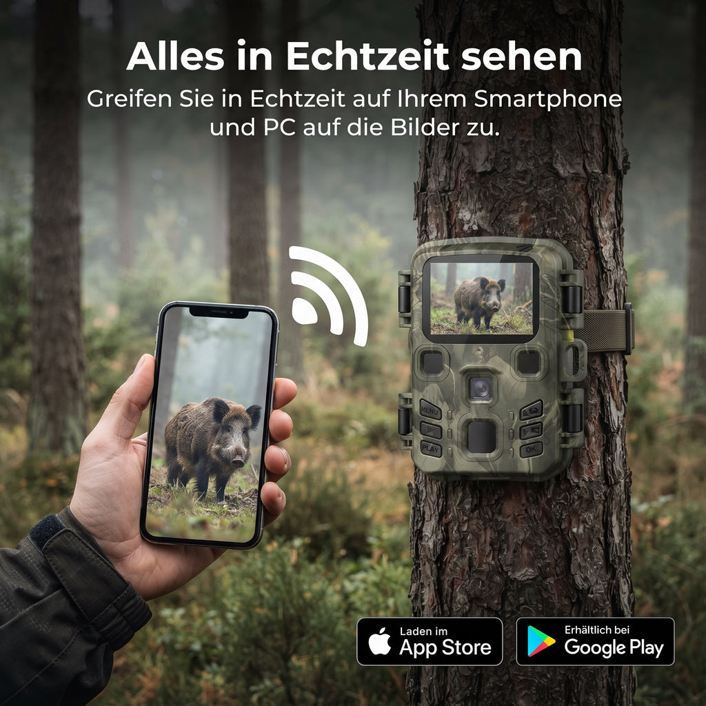 Wildkamera 4K WLAN