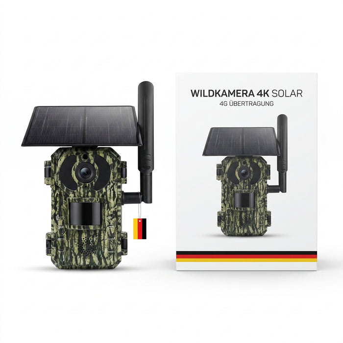 4G-Solar-Wildkamera 4K